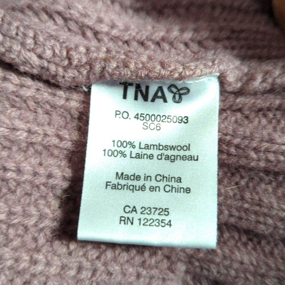 TNA Aritzia Pure Lambs Wool Sweater - Picture 4 of 5